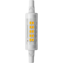 Blulaxa LED SMD Lampe R7s, 4,9W, 700lm, 3000K warmweiß, länge: 78mm, slim