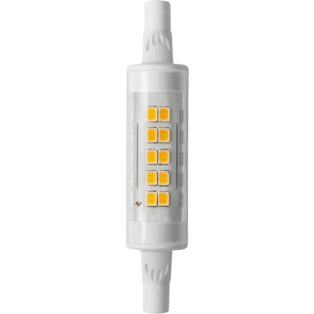 Blulaxa LED SMD Lampe R7s, 4,9W, 700lm, 3000K warmweiß, länge: 78mm, slim