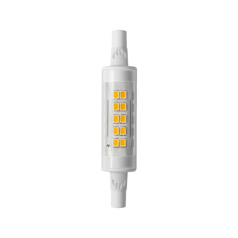 Blulaxa LED SMD Lampe R7s, 7W, 810lm, 3000K warmweiß, länge: 78mm, slim, Dimmbar