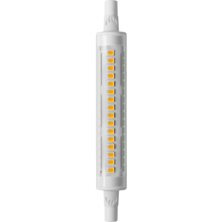 Blulaxa LED SMD Lampe R7s, 8W, 1000lm, 3000K warmweiß, länge: 118mm, slim