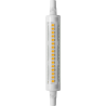 Blulaxa LED SMD Lampe R7s, 8W, 1000lm, 3000K warmweiß, länge: 118mm, slim