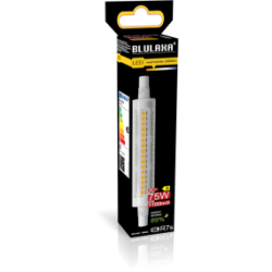 Blulaxa LED SMD Lampe R7s, 8W, 1000lm, 3000K warmweiß, länge: 118mm, slim