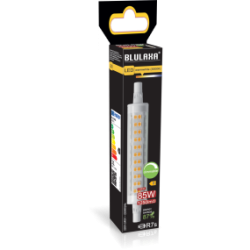 Blulaxa LED SMD Lampe R7s, 11W, 1250lm, 3000K warmweiß, länge: 118mm, slim, Dimmbar