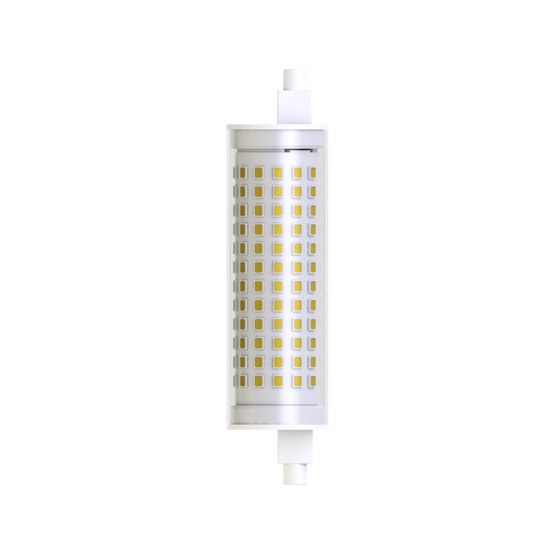 Blulaxa LED SMD Lampe R7s, 19W, 2452lm, 2700K warmweiß, länge: 118mm, slim
