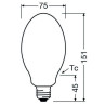 Ledvance HQL LED PRO E27, 20W/827, Ersatz für 80W, 2700lm, 2700K warmweiß