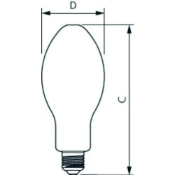 Philips TForce Core LED HPL E27, 18W/840, Ersatz für 80W, 3000lm, 4000K, kaltweiß
