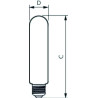 Philips TForce Core LED SON-T E27, 17W/727, Ersatz für 50W, 2700lm, 120°, 2700K, warmweiß