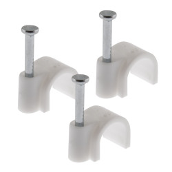 SeKi Nagelschelle 14mm, weiss, 100 Stück