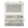 Seki Nagelschellen Sortiment, weiss, 4x 100 Stück