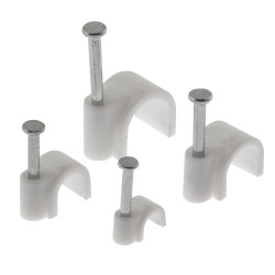 Seki Nagelschellen Sortiment, weiss, 4x 100 Stück