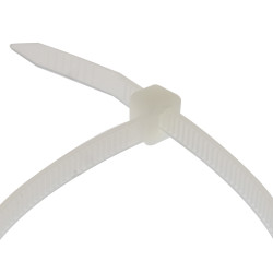 Kabelbinder Standard, 100 x 2,5mm, weiss, 100 Stück