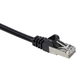 Netzwerkkabel, RJ-45 Stecker - RJ45-Stecker, CAT 6A, S/FTP, nach unten gewinkelt, 2,0 m