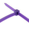 Kabelbinder Standard, 100 x 2,5mm, lila, 100 Stück