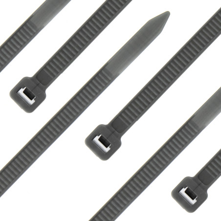 Kabelbinder Standard, 150 x 2,5mm, schwarz, 100 Stück