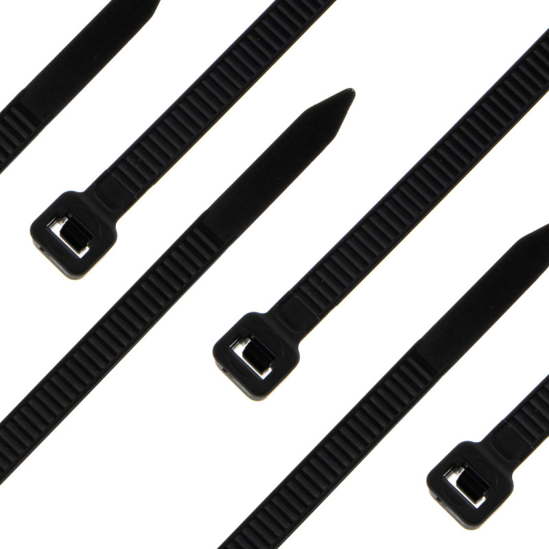 Kabelbinder Standard, 150 x 3,6mm, schwarz, 100 Stück