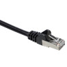Netzwerkkabel, RJ-45 Stecker - RJ45-Stecker, CAT 6A, S/FTP, nach unten gewinkelt, 0,5 m