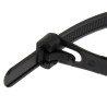 Kabelbinder Standard, 200 x 2,5mm, schwarz, 100 Stück