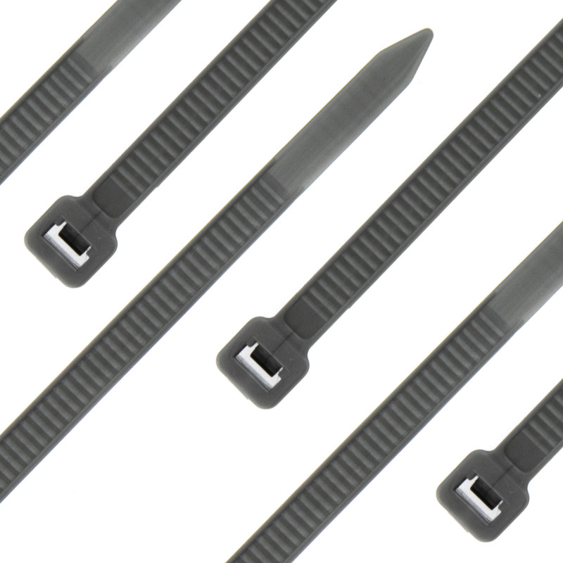 Kabelbinder Standard, 200 x 4,8mm, silber, 100 Stück