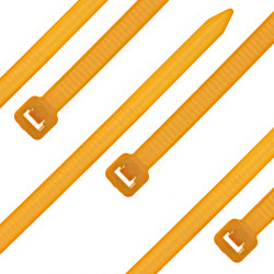Kabelbinder Standard, 200 x 4,8mm, orange, 100 Stück