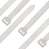 Kabelbinder Standard, 200 x 7,6mm, weiss, 100 Stück