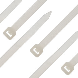 Kabelbinder Standard, 250 x 2,5mm, weiss, 100 Stück