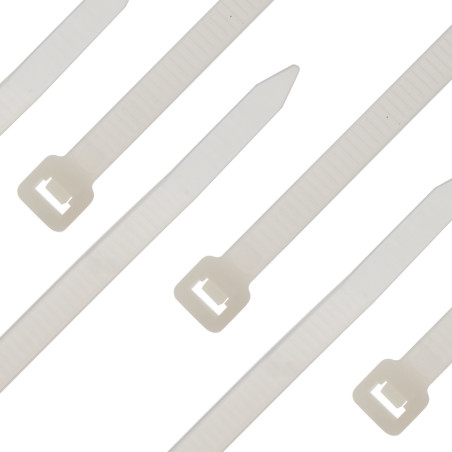 Kabelbinder Standard, 300 x 3,6mm, weiss, 100 Stück