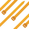 Kabelbinder Standard, 300 x 4,8mm, orange, 100 Stück
