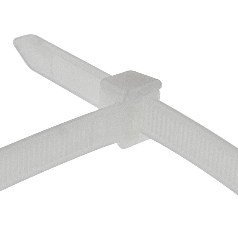 Kabelbinder Standard, 550 x 7,6mm, weiss, 100 Stück