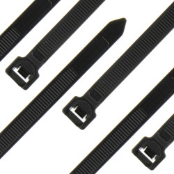Kabelbinder Standard, 550 x 9,0mm, schwarz, 100 Stück