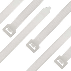 Kabelbinder Standard, 710 x 9,0mm, weiss, 100 Stück