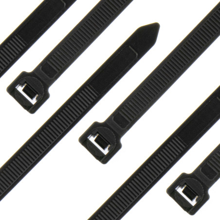 Kabelbinder Standard, 710 x 9,0mm, schwarz, 100 Stück