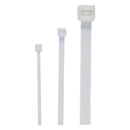 Cimco 181378 Kabelbinder, BxL: 3,5 x 280mm, naturfarbig, 100 Stück