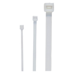 Cimco 181368 Kabelbinder, BxL: 4,5 x 280mm, naturfarbig, 100 Stück