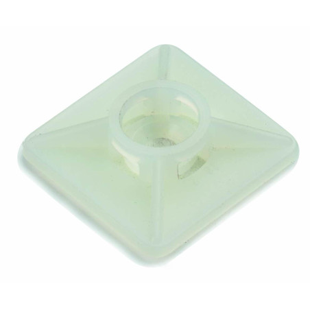 Cimco 181382 Befestigungssockel 19x19mm Kabelbinder bis max. 3,6mm, 100 Stück