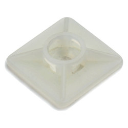 Cimco 181384 Befestigungssockel 27x27mm Kabelbinder bis max. 4,8mm, 100 Stück