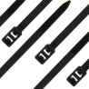 SeKi Kabelbinder doppelt 200 x 4,8mm, schwarz, 100 Stück