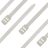 SeKi Kabelbinder doppelt 300 x 4,8mm, weiss, 100 Stück