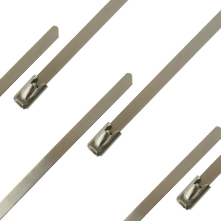 SeKi Kabelbinder Edelstahl 680 x 7,9mm, 100  Stück