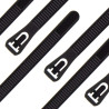 SeKi Kabelbinder Wiederlösbar 4,8 x 300 mm, schwarz, 100 Stück