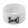 SeKi Klettkabelbinder 150 x 12mm, weiss, 10 Stück mit Öse
