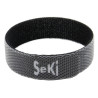 SeKi Klettkabelbinder 150 x 12mm, schwarz, 10 Stück