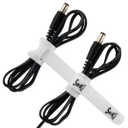 Klettkabelbinder Sortiment 45 Stück, weiss