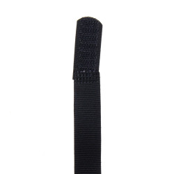 SeKi Klettbinder 150x16, schwarz, gekreuzt, 10 Stück