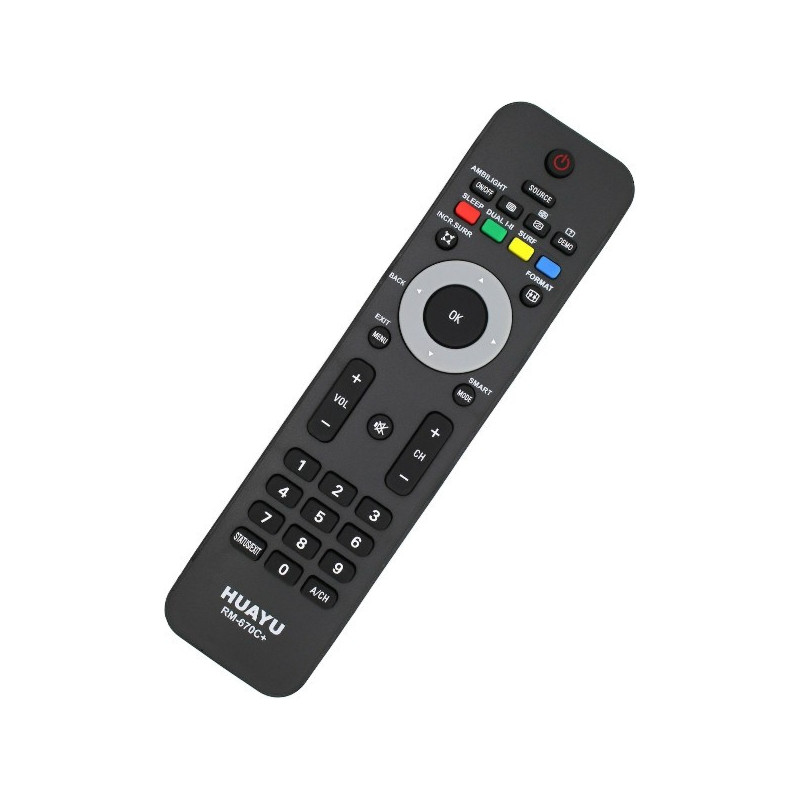 Universal-Ersatzfernbedienung für Philips RM-670C+
