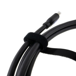 SeKi Klettband schwarz, 12,5mm, 10 Meter