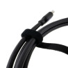 SeKi Klettband schwarz, 12,5mm, 10 Meter