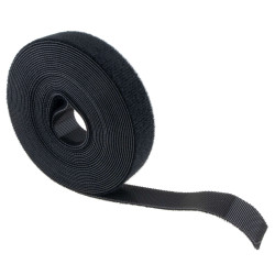 SeKi Klettband schwarz, 20,0mm, 5 Meter