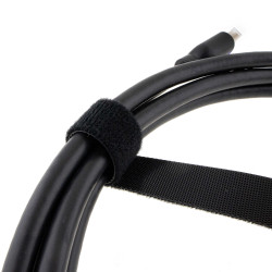 SeKi Klettband schwarz, 20,0mm, 5 Meter