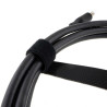 SeKi Klettband schwarz, 20,0mm, 5 Meter