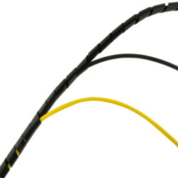 SeKi Spiralband, Bündeldurchmesser: 20 - 130mm, schwarz, 5 Meter